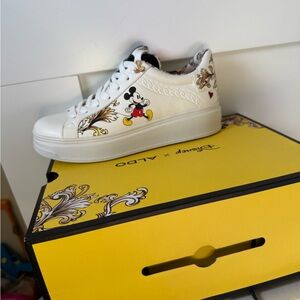 Aldo White Disney Sneakers